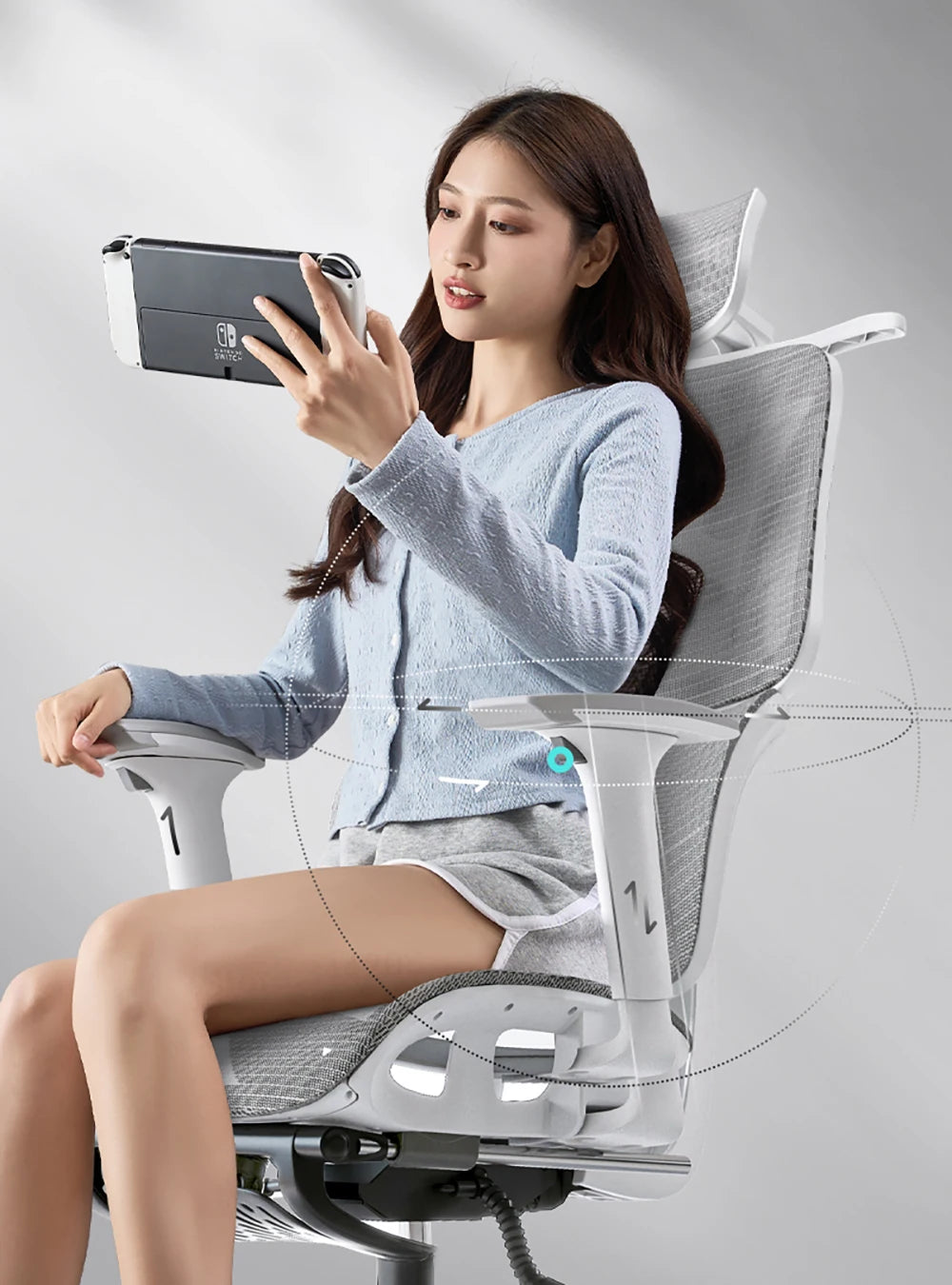 4D Armrest Ergonomic Chair