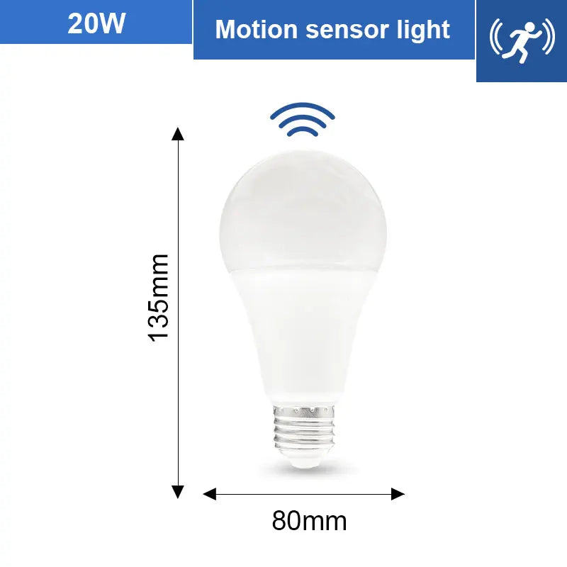 Motion Sensor LED Bulb