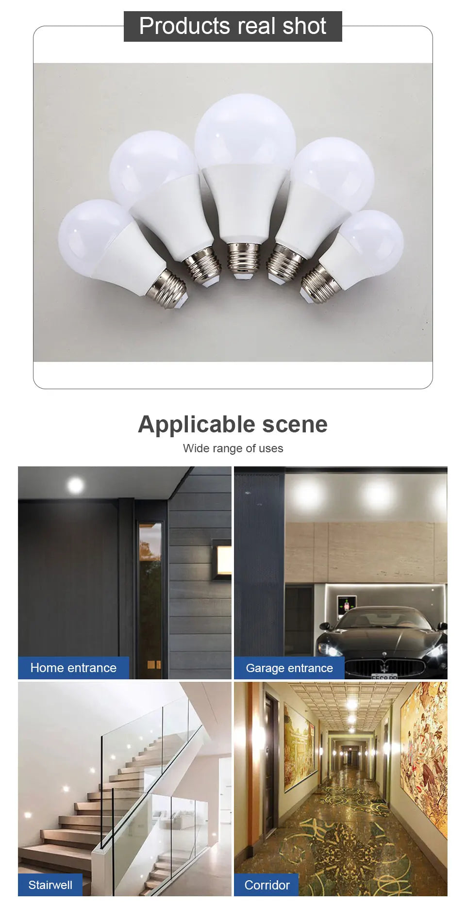 Motion Sensor LED Bulb