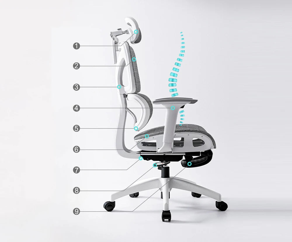 4D Armrest Ergonomic Chair