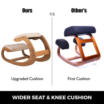 Rocking Wooden Kneeling Chair