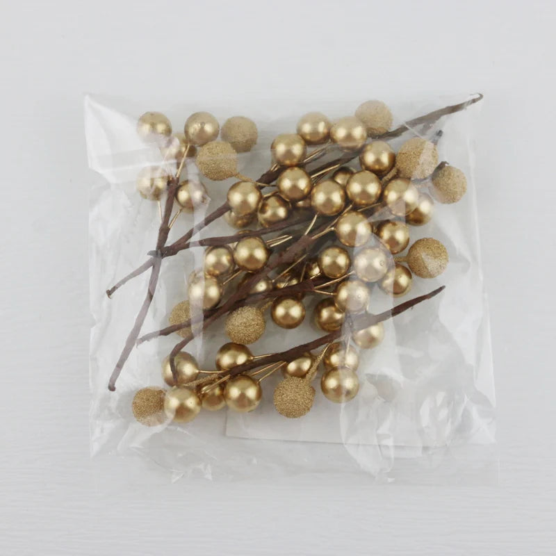 10 Pcs Christmas Tree Berry Decoration