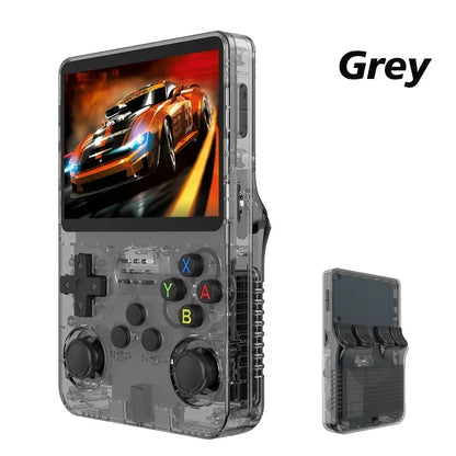 Retro Video Game Console – 3.5 Inch IPS Screen, Linux System, Portable Pocket Player | 64GB/128GB Games | Best Kids Gift