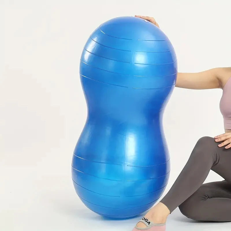 Anti-Burst Peanut Yoga Ball