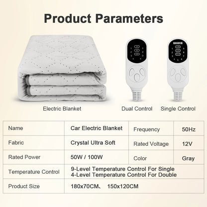 Car Electric Heated Blanket