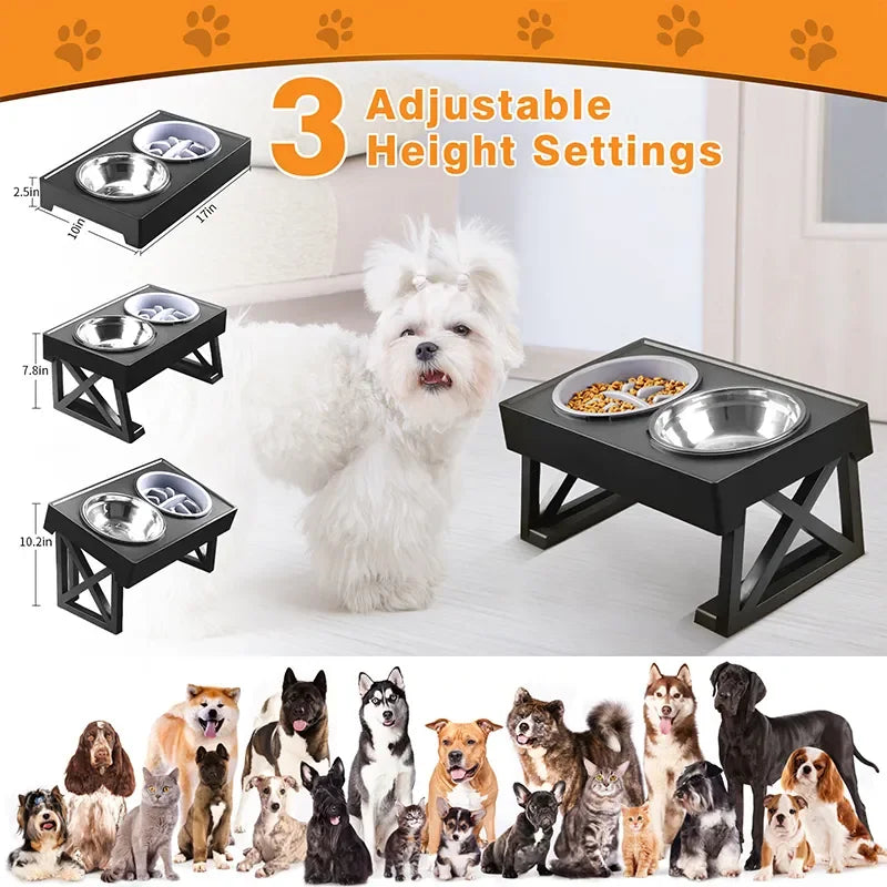 Pet Elevated Feeder Table