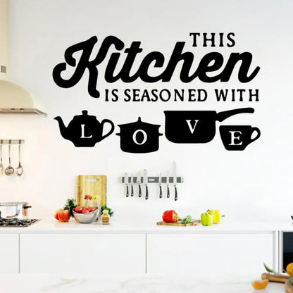 Coffee Wall Stickers – Decorative Vinyl Decals for Kitchen & Dining Room