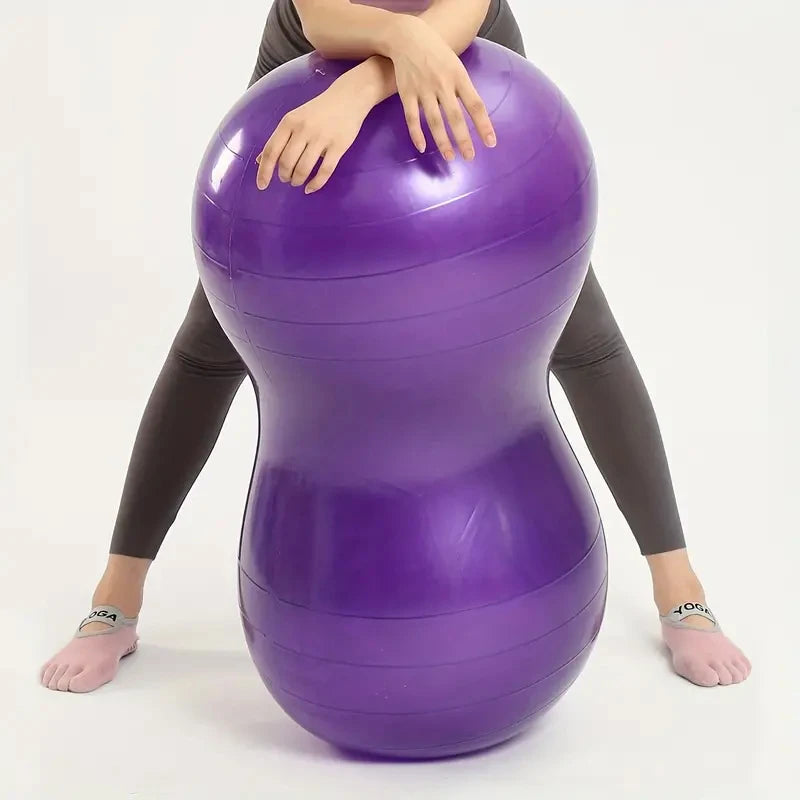 Anti-Burst Peanut Yoga Ball