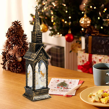 LED Lantern Lamp Table Ornament Christmas Decor