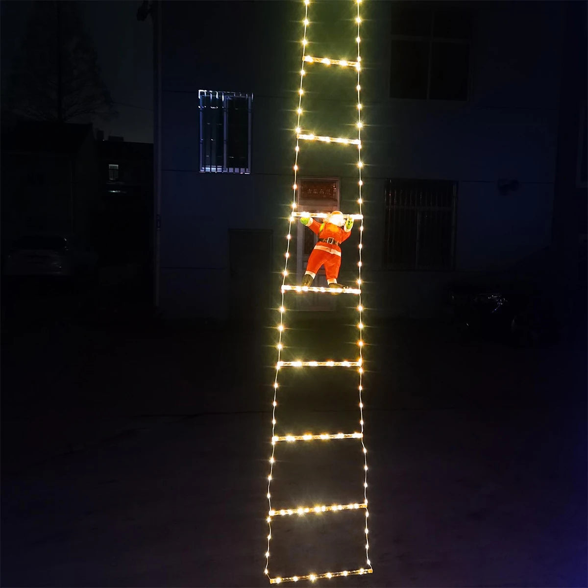 3M Santa Claus Climbing Ladder Led Light