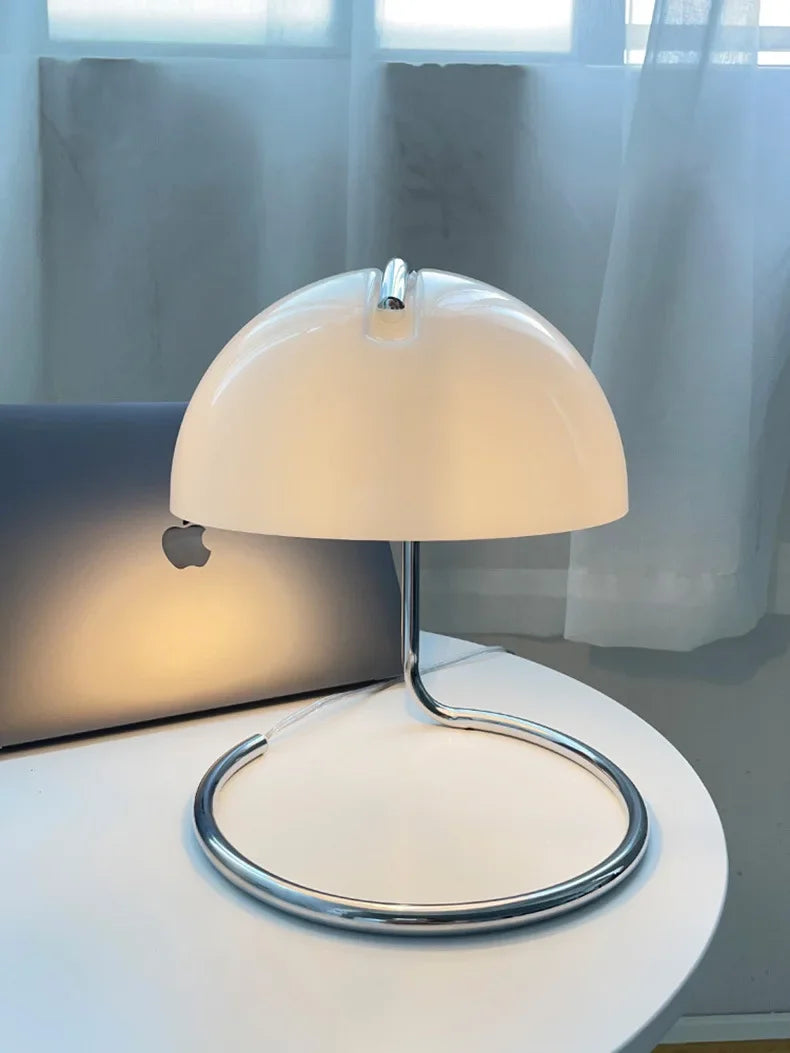 Mushroom Modern Table Lamp – Nordic LED Bedside & Living Room Lamp | Creative Desk Lamp with Fireless Aromatherapy