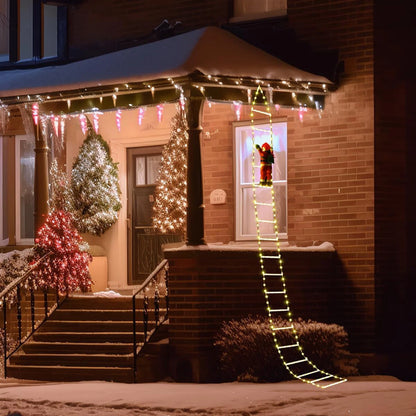 3M Santa Claus Climbing Ladder Led Light