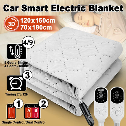 Car Electric Heated Blanket