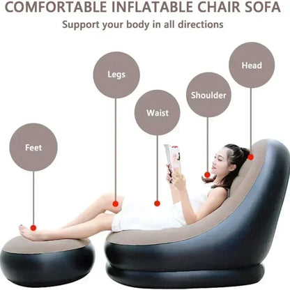 Inflatable Bean Bag Sofa