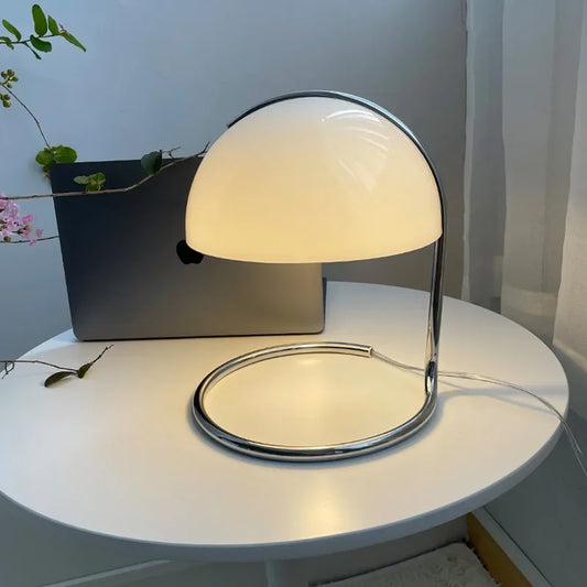 mushroom modern table lamp, Nordic LED bedside and living room lamp with fireless aromatherapy feature