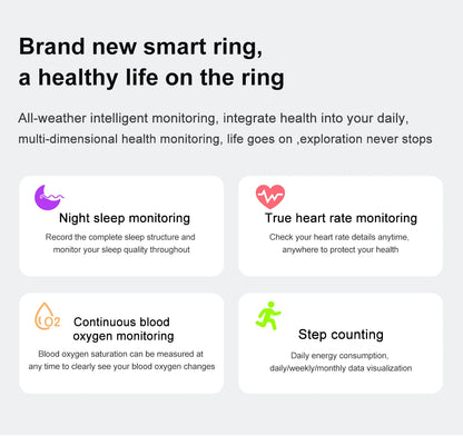 Smart Ring Health Tracker