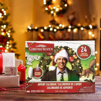 National Lampoon 2024 Christmas Advent Calendar – 24 Gifts & Countdown Accessories