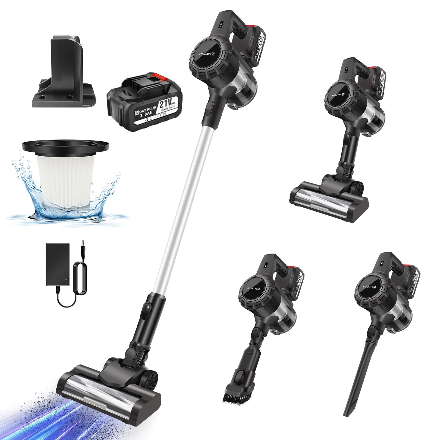 3 IN 1 Cordless Vacuum Cleaner