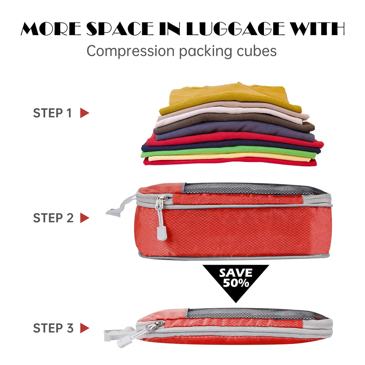 Compressed Travel Storage Set