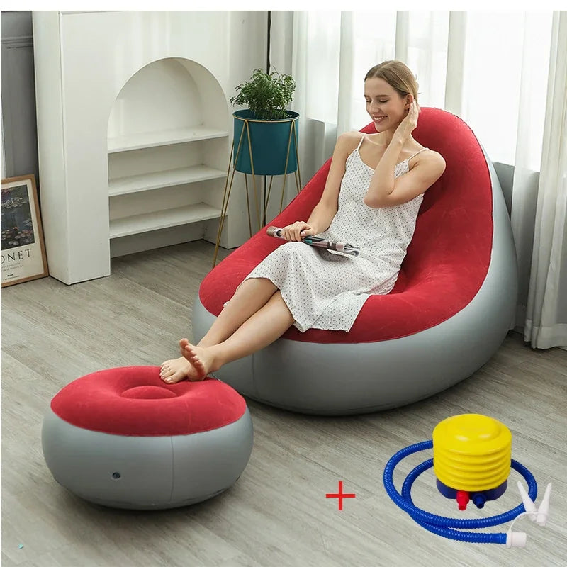 Inflatable Bean Bag Sofa