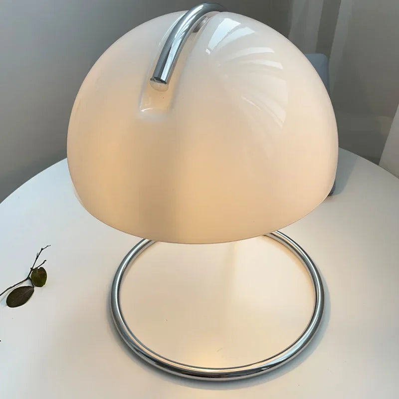 Mushroom Modern Table Lamp – Nordic LED Bedside & Living Room Lamp | Creative Desk Lamp with Fireless Aromatherapy