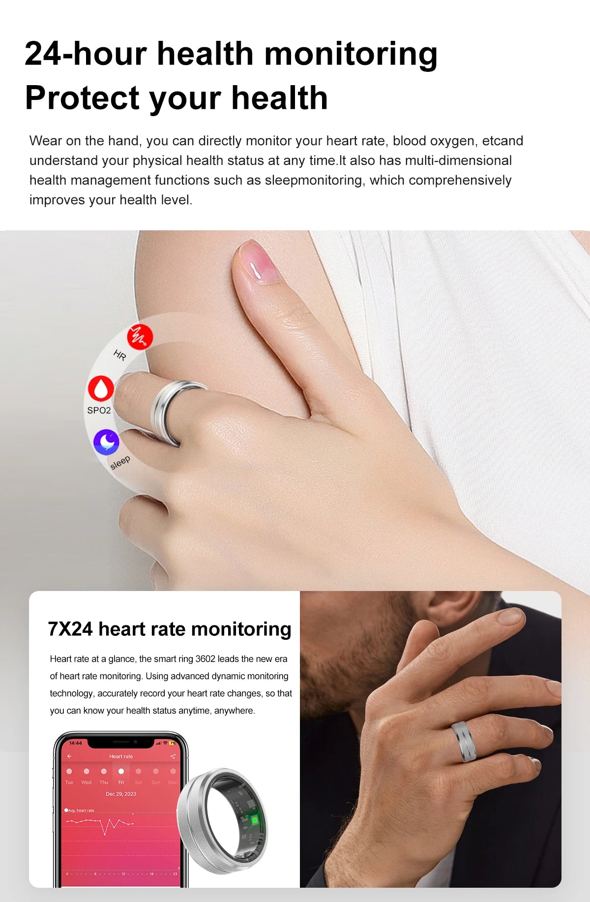 Smart Ring Health Tracker