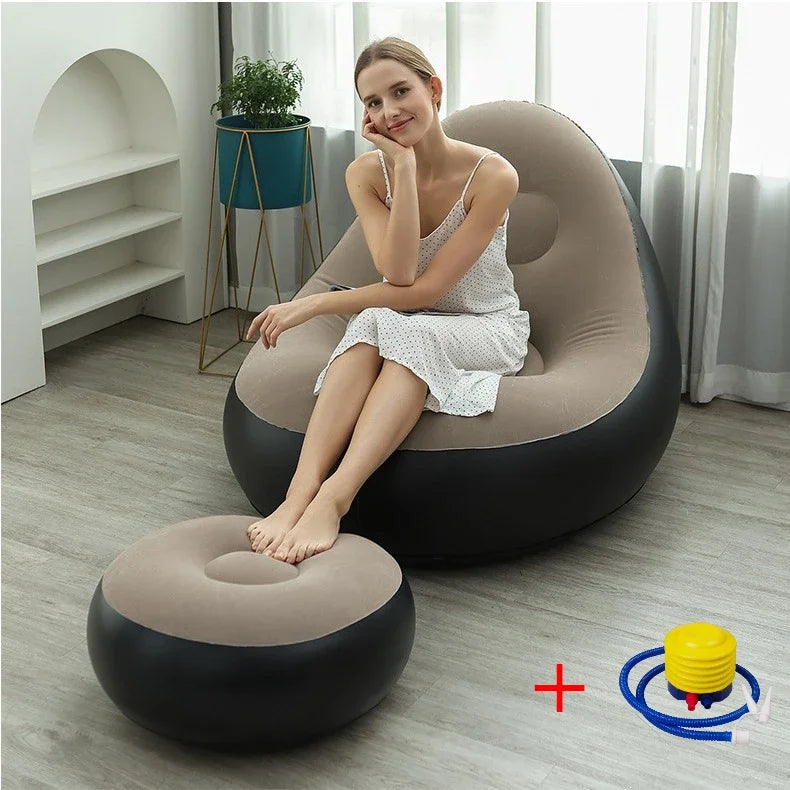 Inflatable Bean Bag Sofa