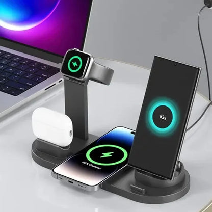 5 In 1 Wireless Charging Stand Pad