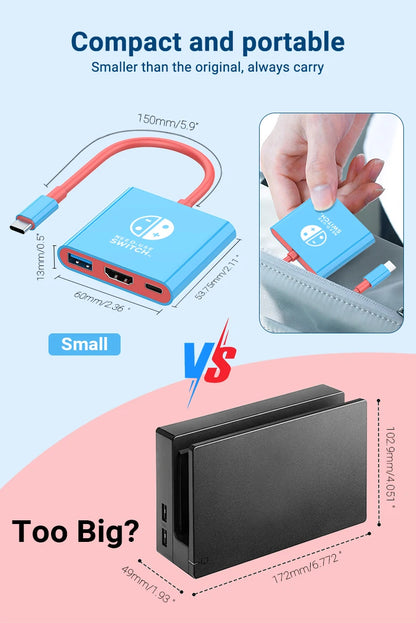 Portable Switch Docking Station