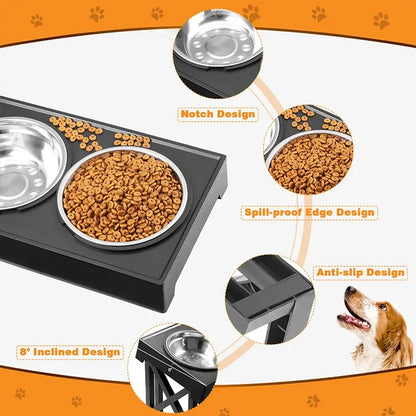 Pet Elevated Feeder Table