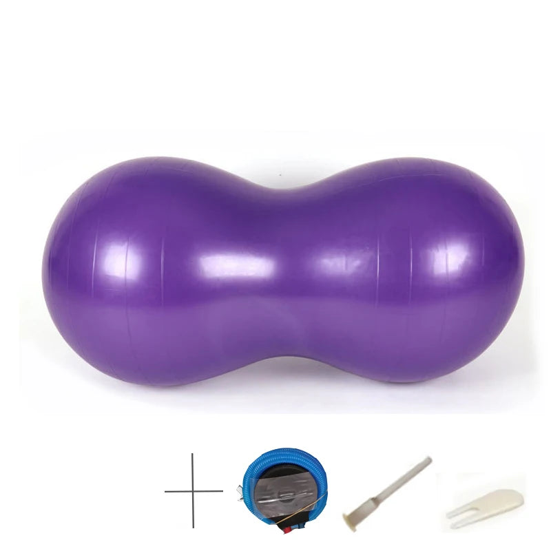 Anti-Burst Peanut Yoga Ball