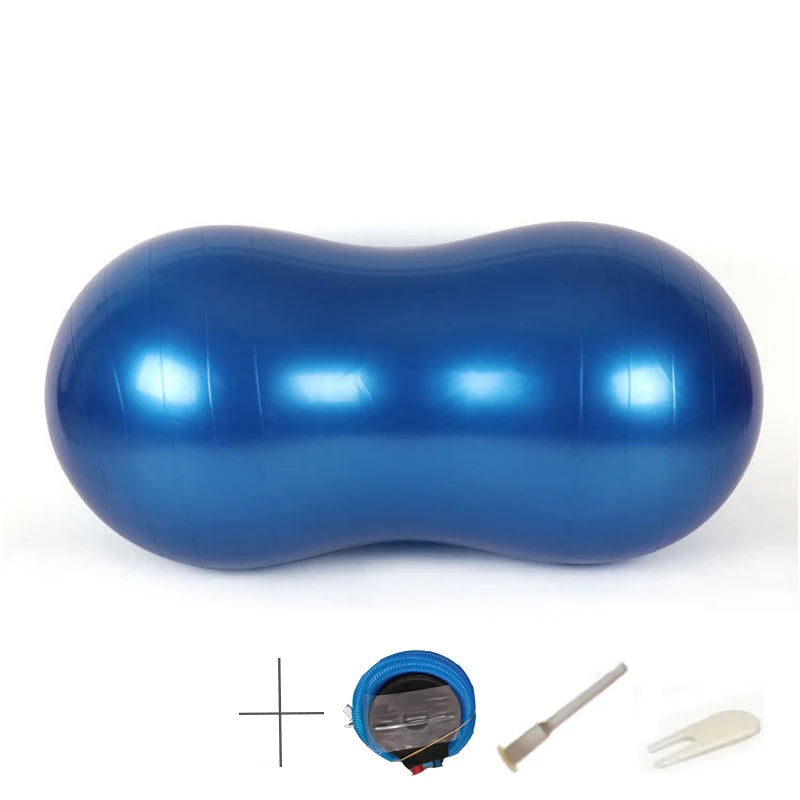 Anti-Burst Peanut Yoga Ball