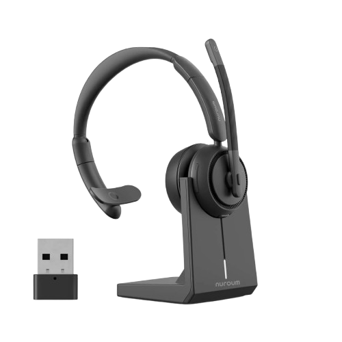 Wireless Headset, Noise Cancelling, AI Noise Cancellation, Bluetooth 5.3, Long Battery Life, Bluetooth Headphones, Work Headset, Call Center Headset, Multi-Device Compatibility, Over-Ear Headphones.