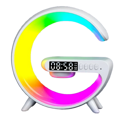 Wireless Charger - Light Alarm Clock Speaker