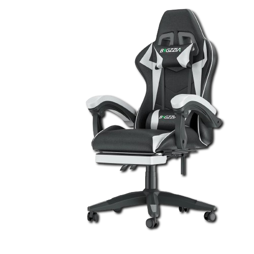 Gaming Chair with Footrest